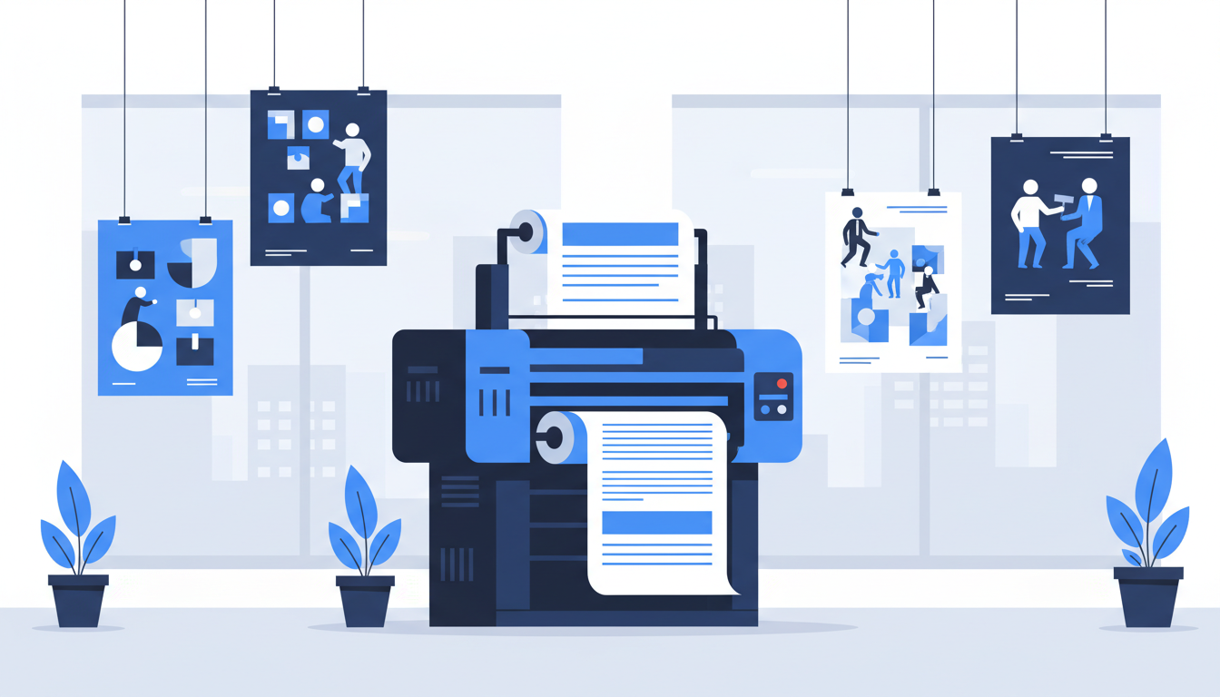 Plakate drucken – Poster Druck online: Der komplette Ratgeber für Geschäftskommunikation